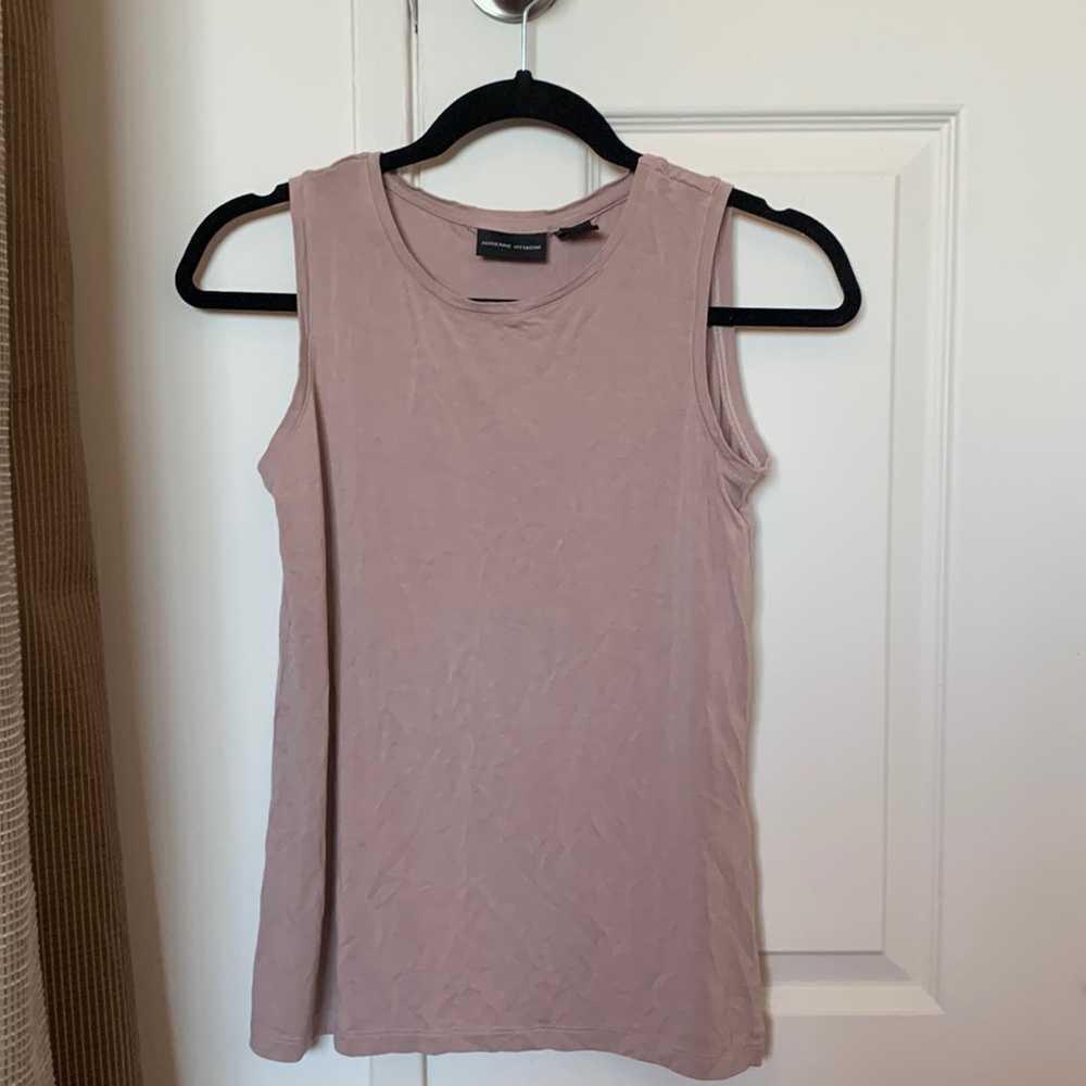 Adrienne Vittadini Beige Top - Size XS (Worn)